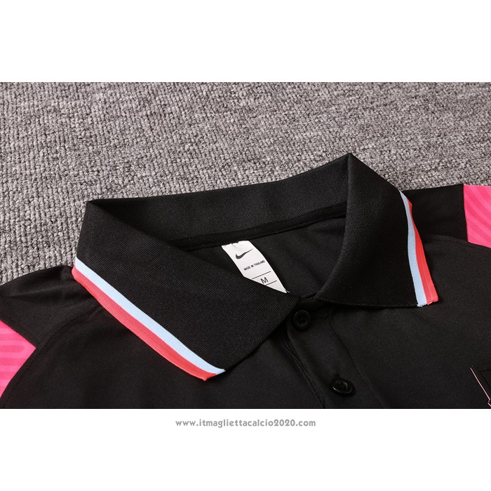 Maglia Polo Corea Sud 2020 2021 Nero